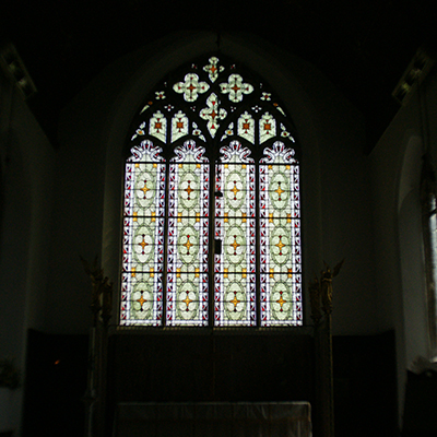 Lound Church Stained Glass Window